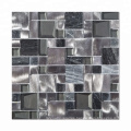 Square Mixed Strip Kitchen Backsplash Mosaic Wall Tiles